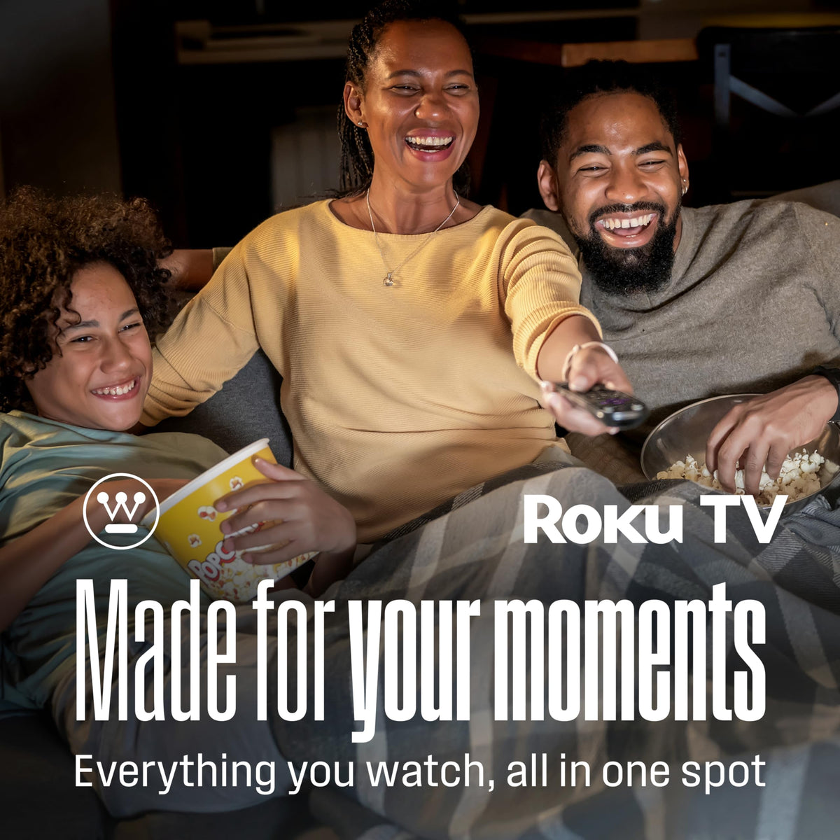 55 Inch Mini LED 4K UHD Roku TV A16362