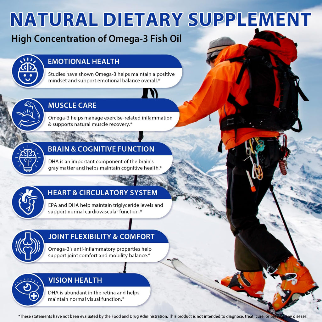 Omega 3 Fish Oil 4200 mg Per Serving 1200 mg EPA 900 mg DHA Lemon Flavor Z273
