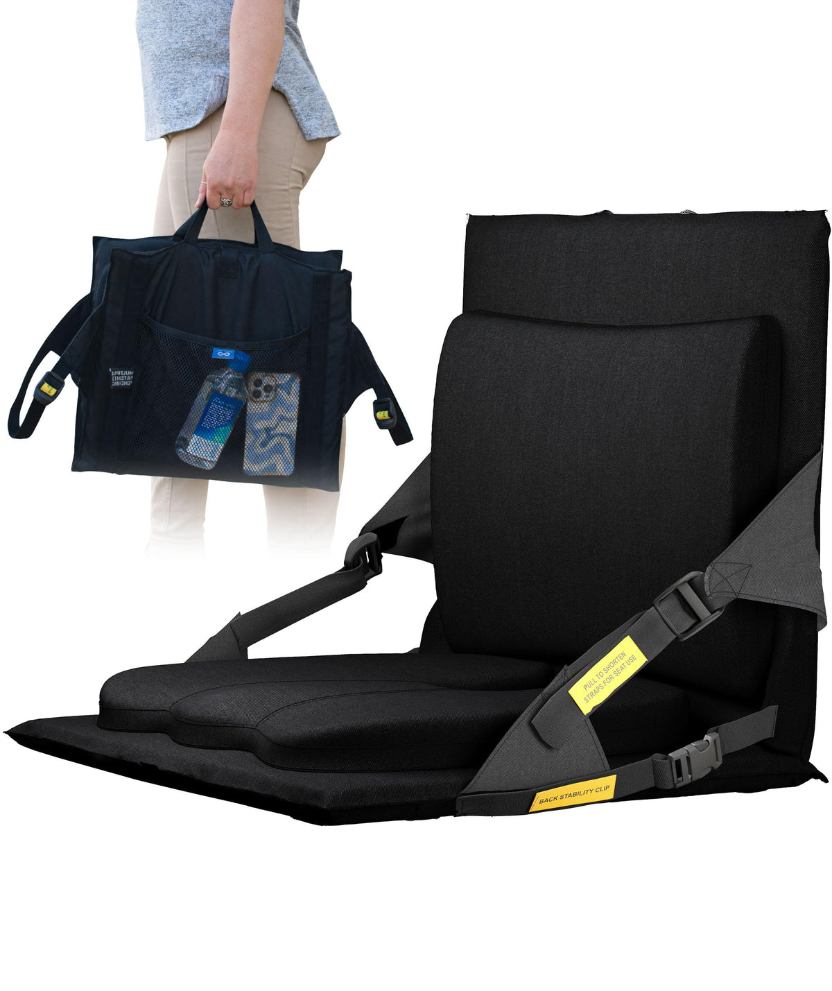 Adjustable Memory Foam Stadium Seats with Back Support P488