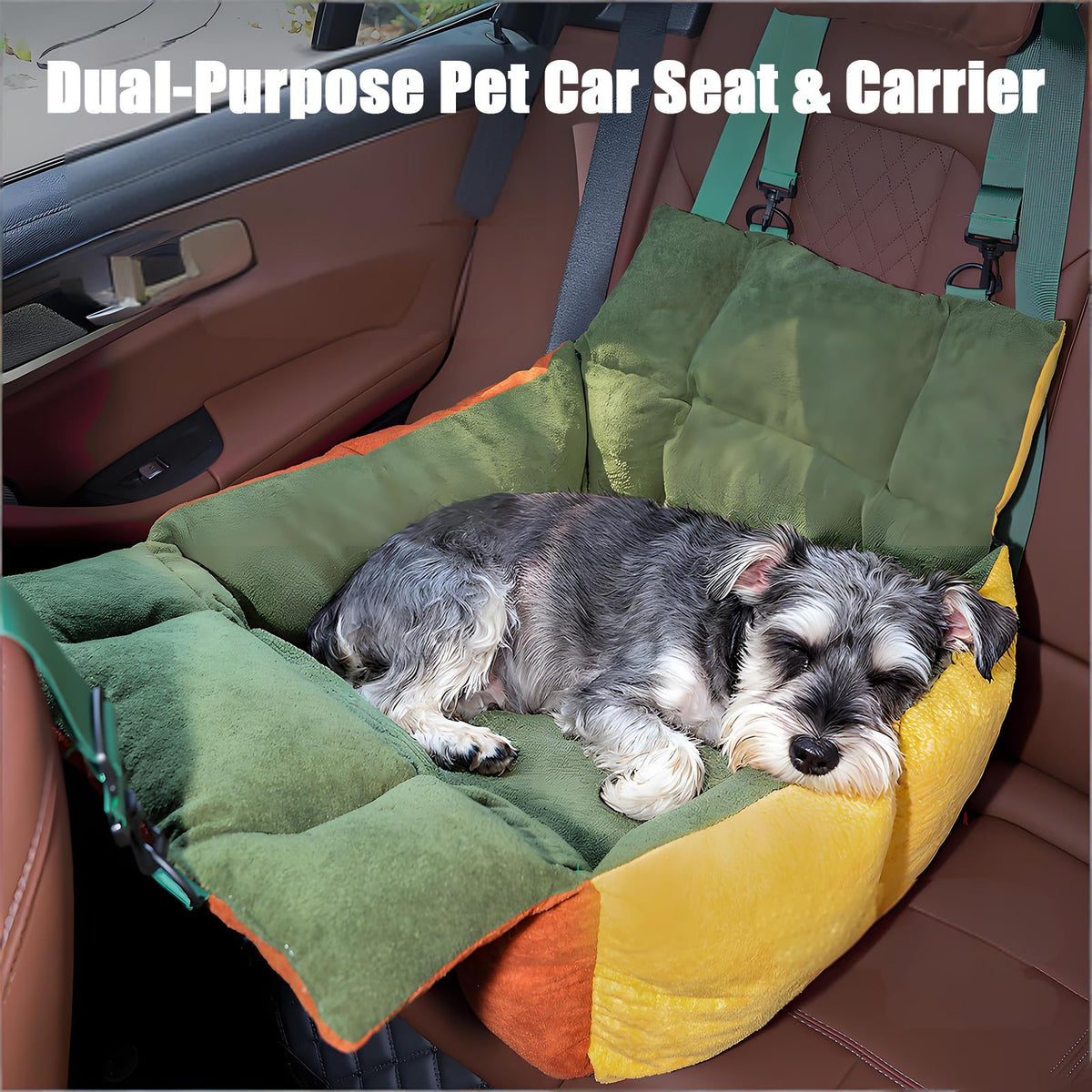 2-in-1 Dog Car Seat for Small Dogs P5172