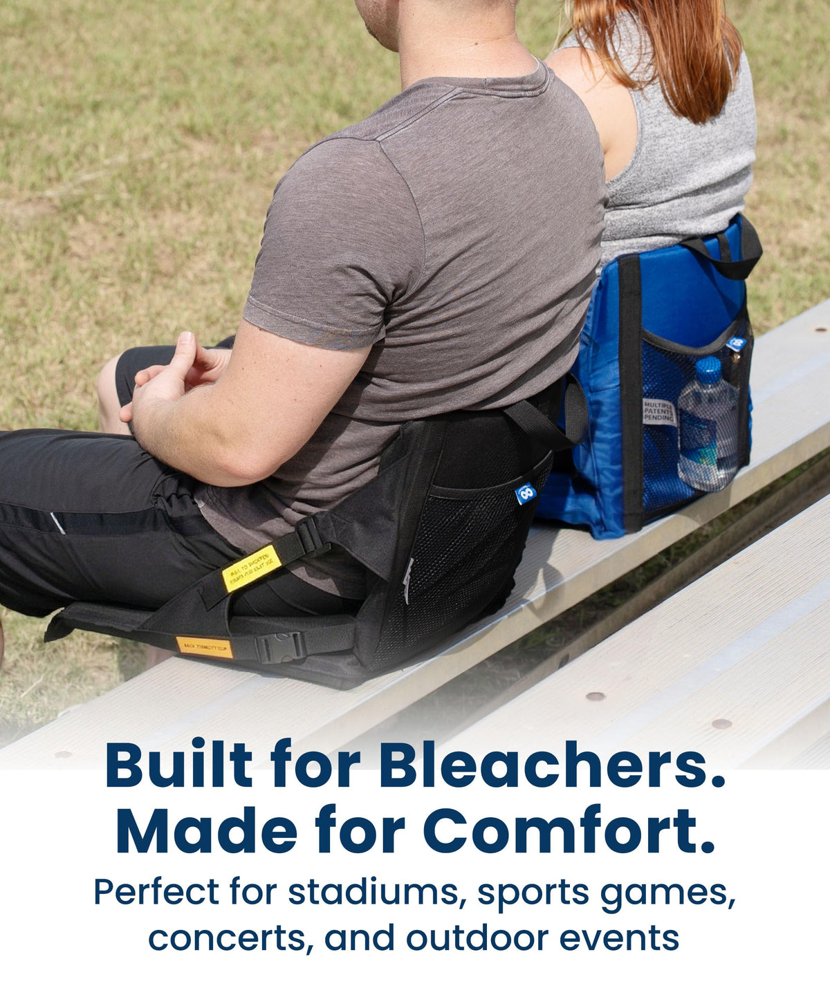 Adjustable Memory Foam Stadium Seats with Back Support P488