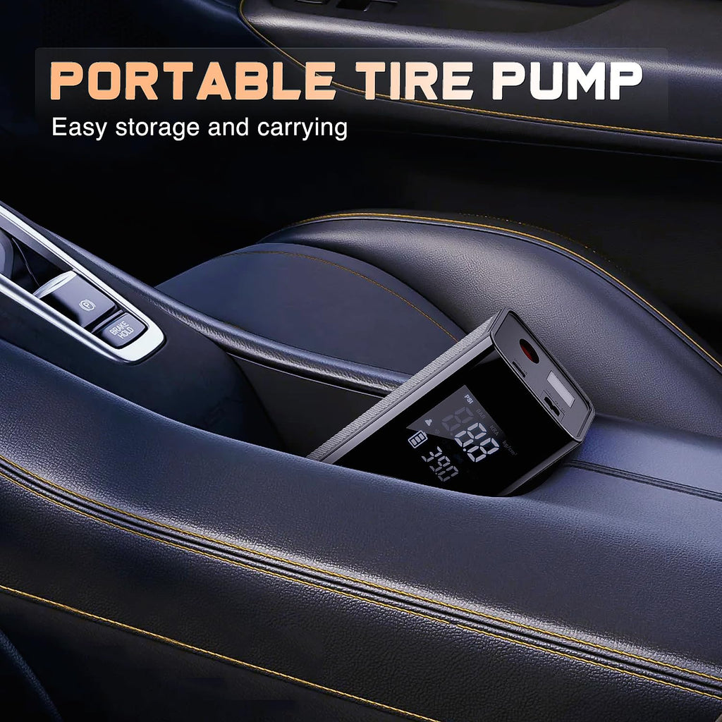Portable Rechargeable 12VDC 150PSI Cordless Tire Inflator Air Compressor O182159