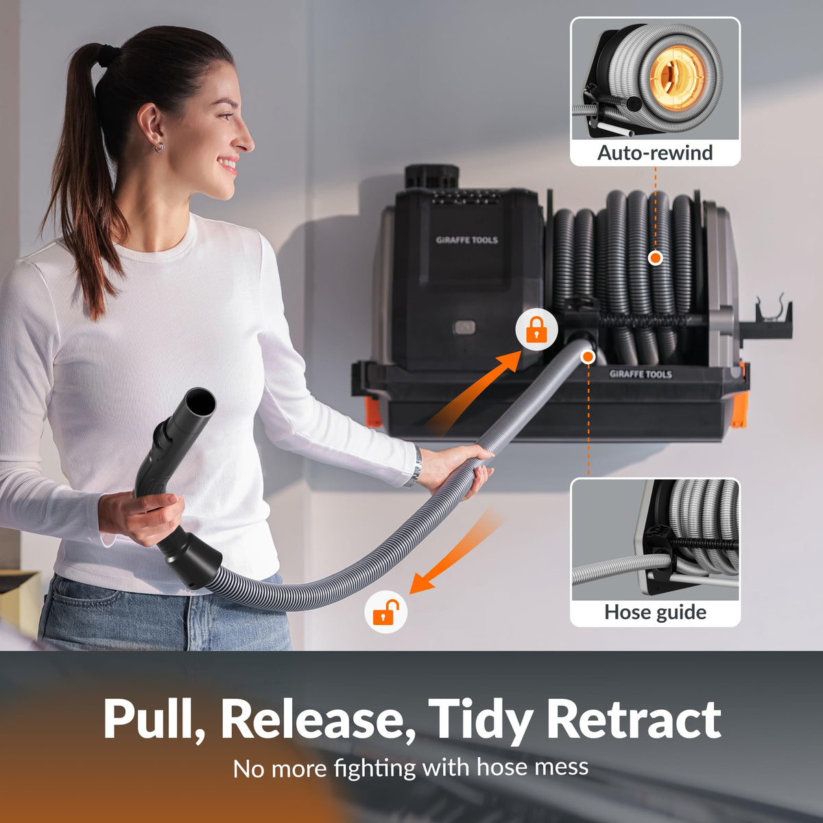 Garage Vacuum Cleaner with 30FT Hose A887