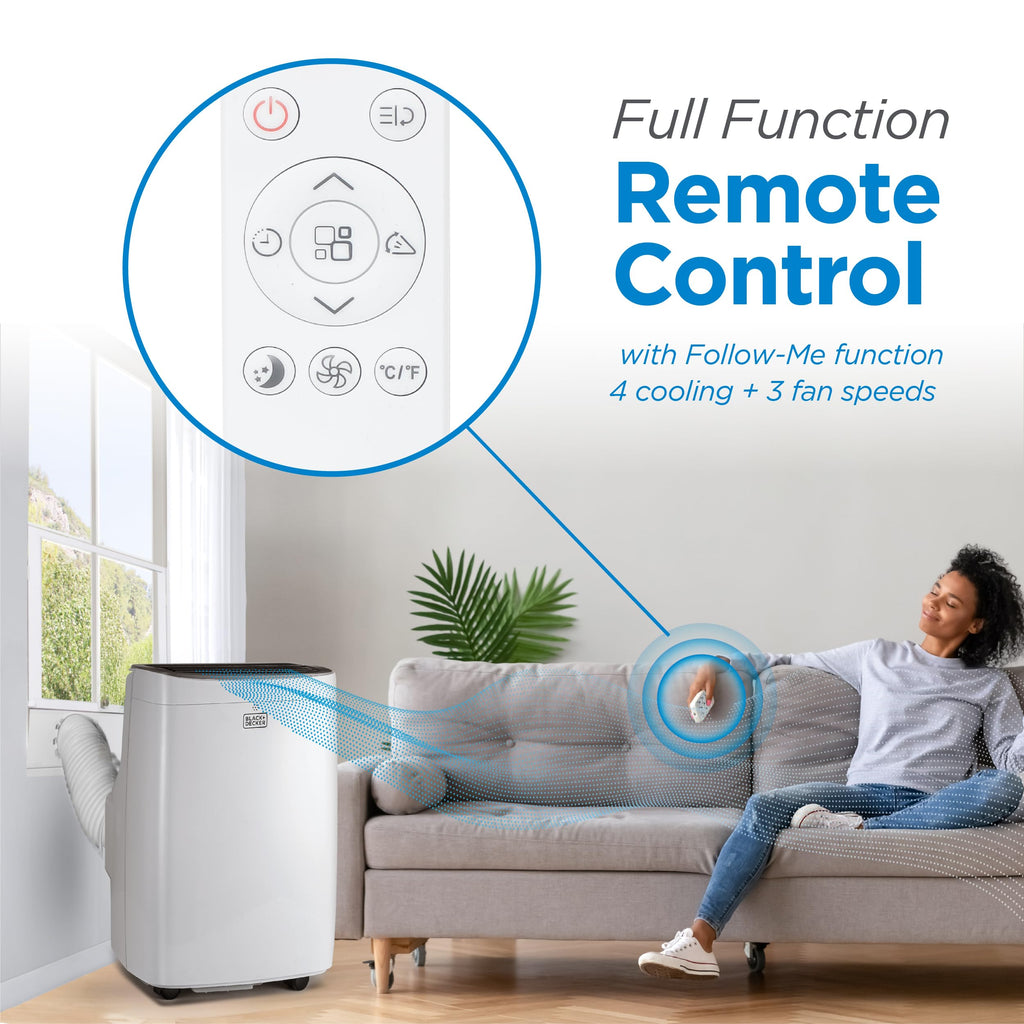 Portable Air Conditioner, 10,000 BTU, White M326