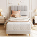 Twin Bed Frame with Headboard A119
