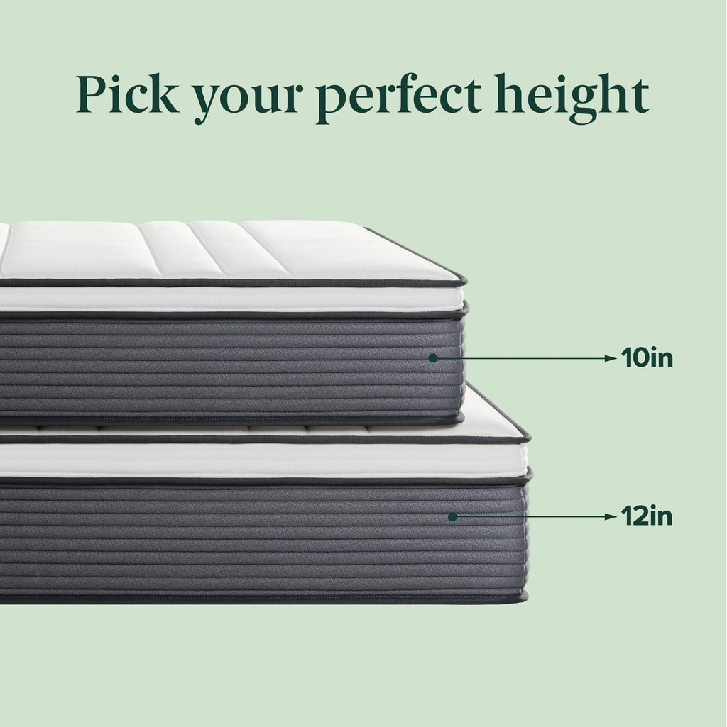 12 Inch King Size Hybrid Mattress B285256
