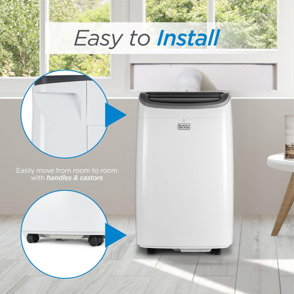 Portable Air Conditioner, 10,000 BTU, White M326