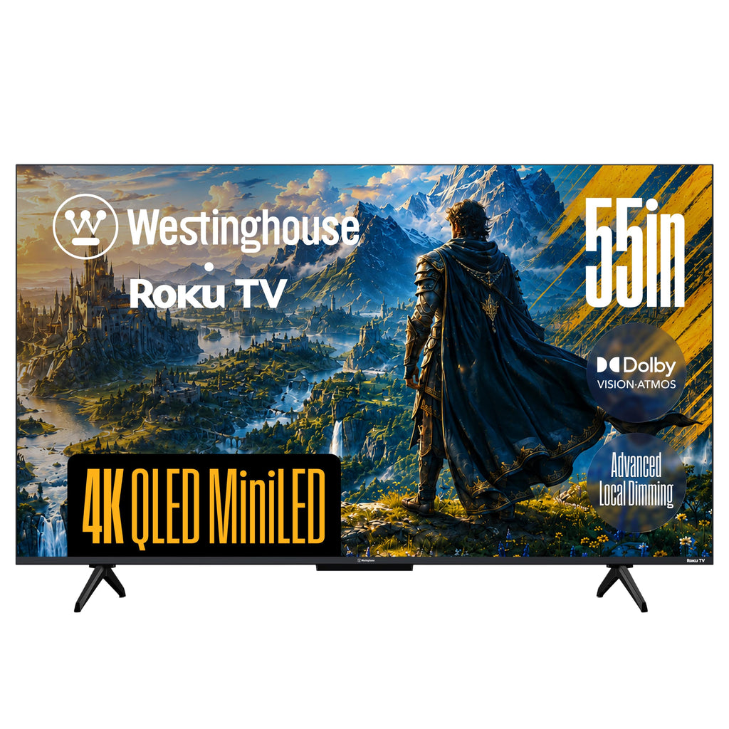 55 Inch Mini LED 4K UHD Roku TV A16362