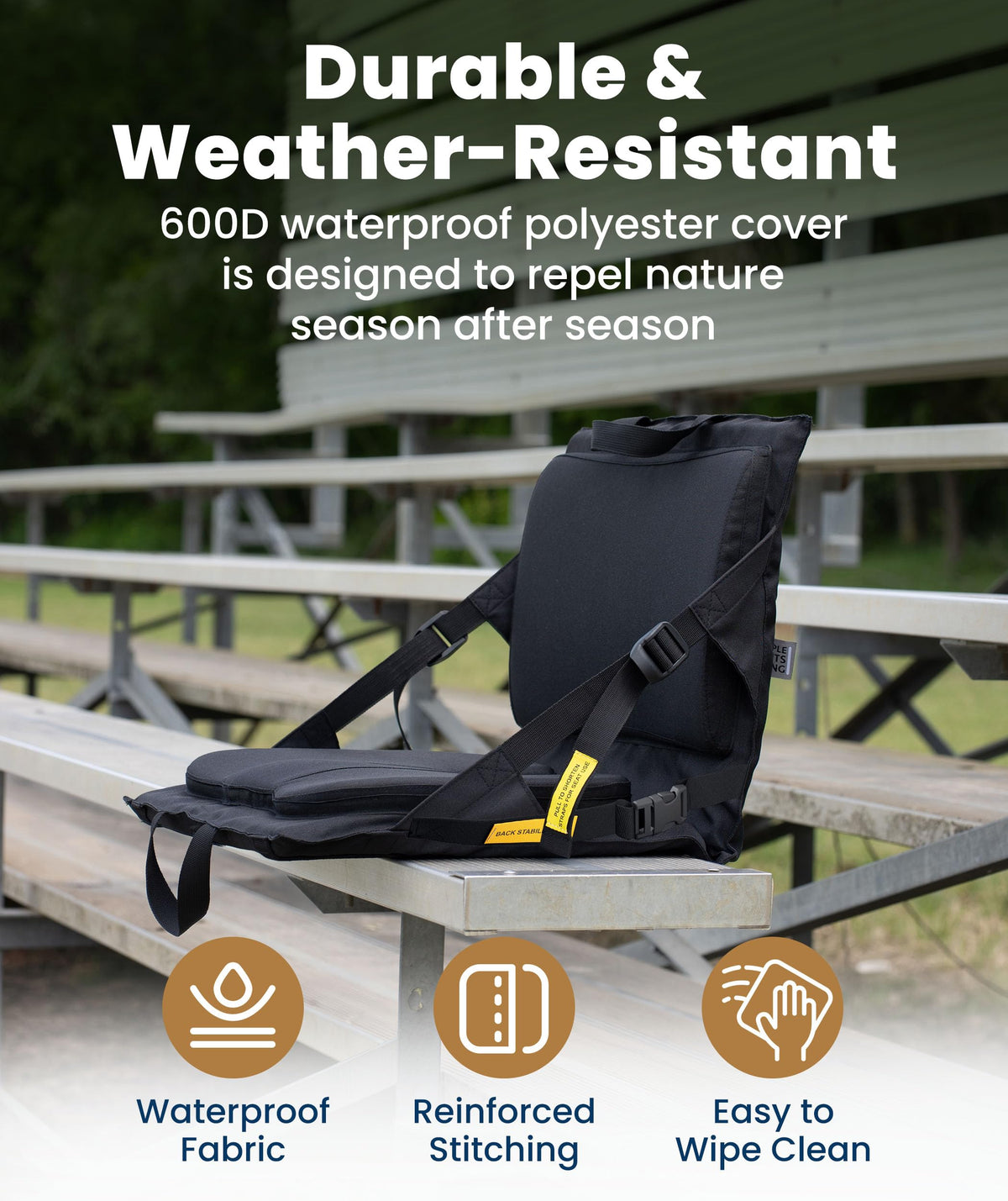 Adjustable Memory Foam Stadium Seats with Back Support P488