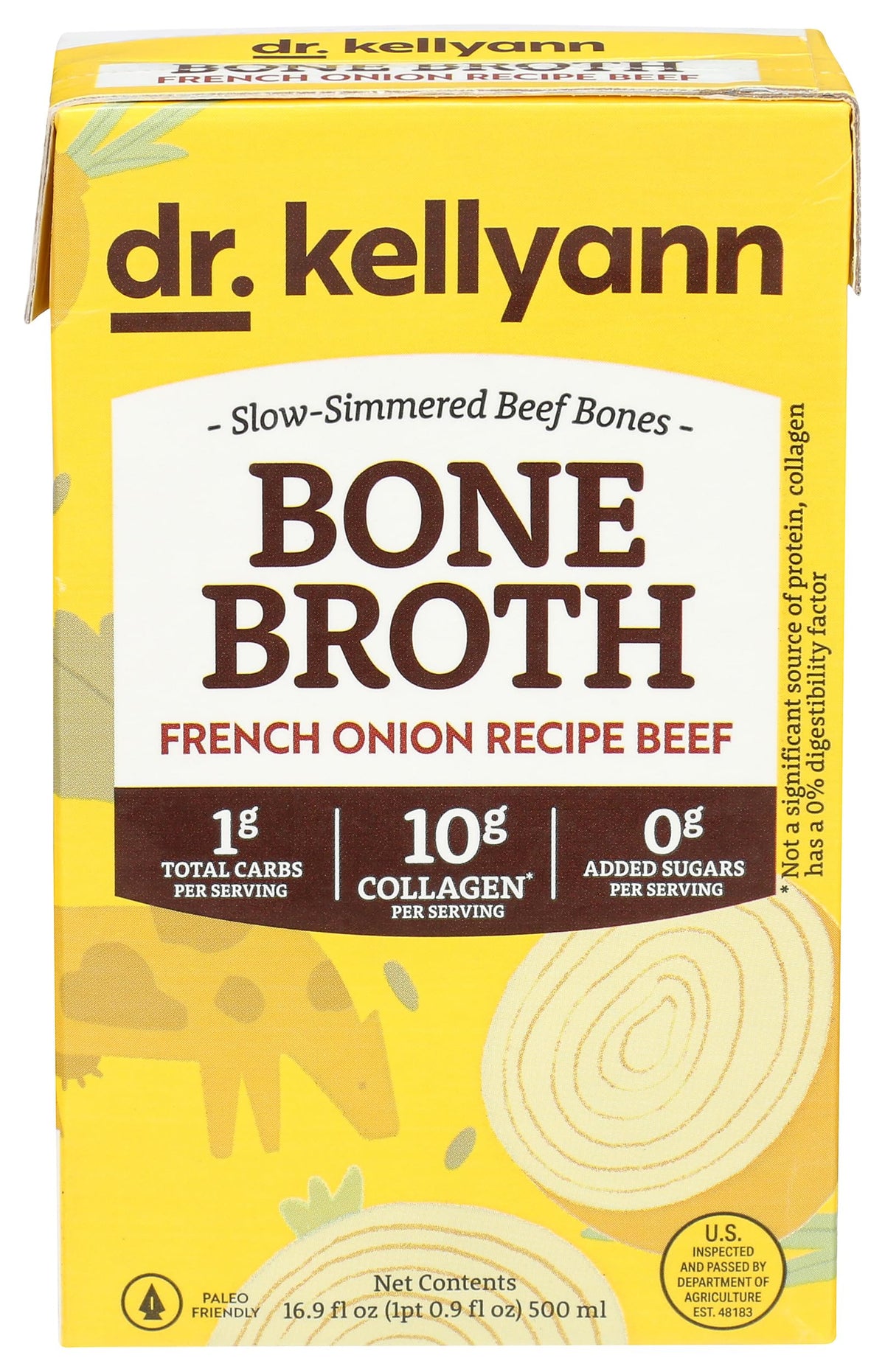 French Onion Bone Broth 16.9 Ounce D472390