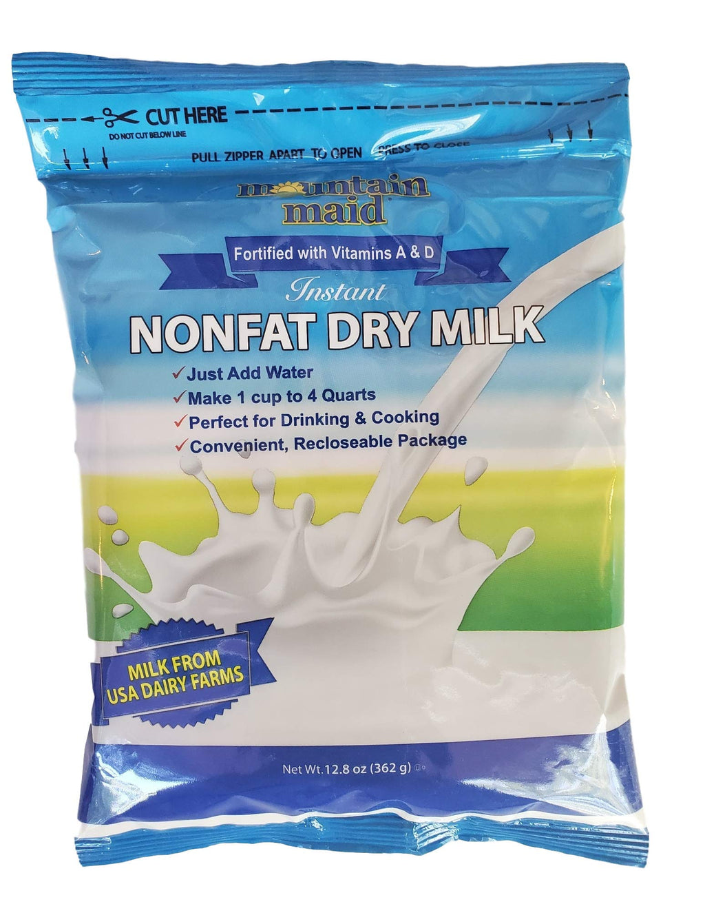 Instant Nonfat Dry Milk Powder 12.8 Oz W83743