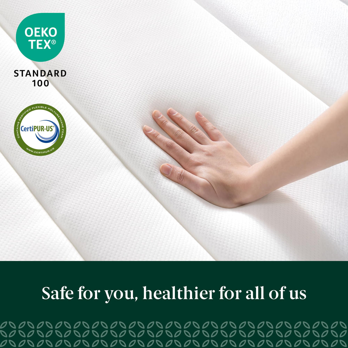 12 Inch King Size Hybrid Mattress B285256