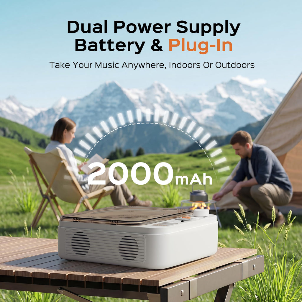Portable CD Player with Bluetooth X4319