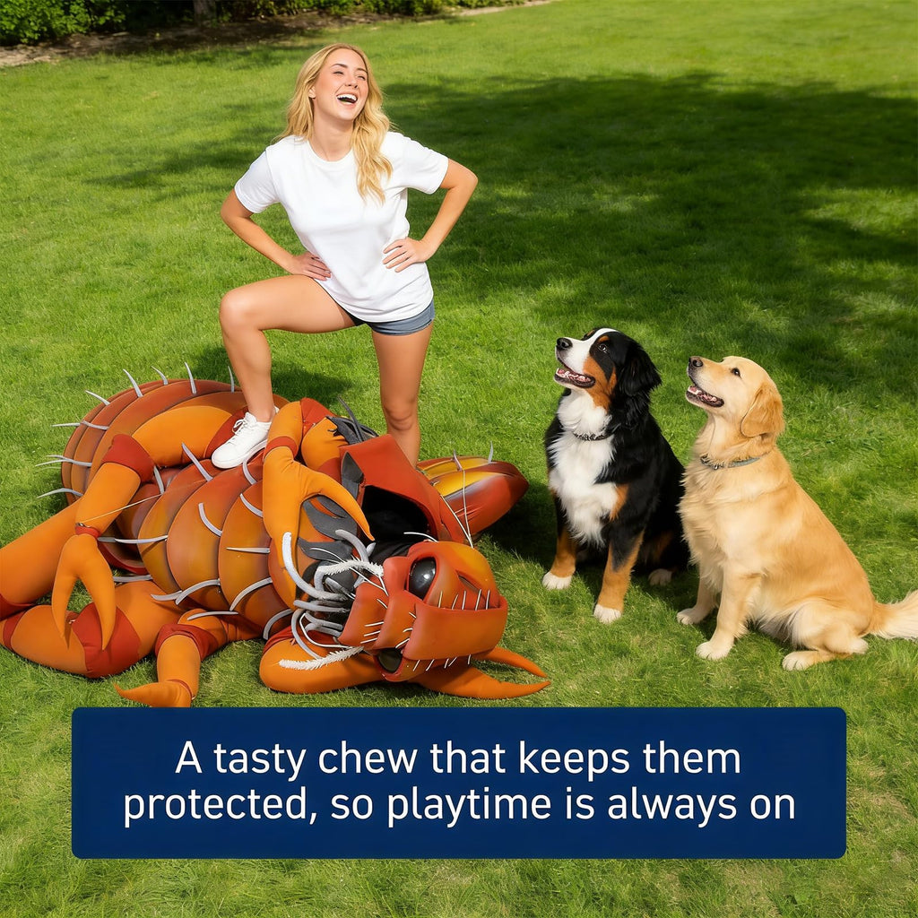 Natural Flea and Tick Prevention for Dogs Chewables D363