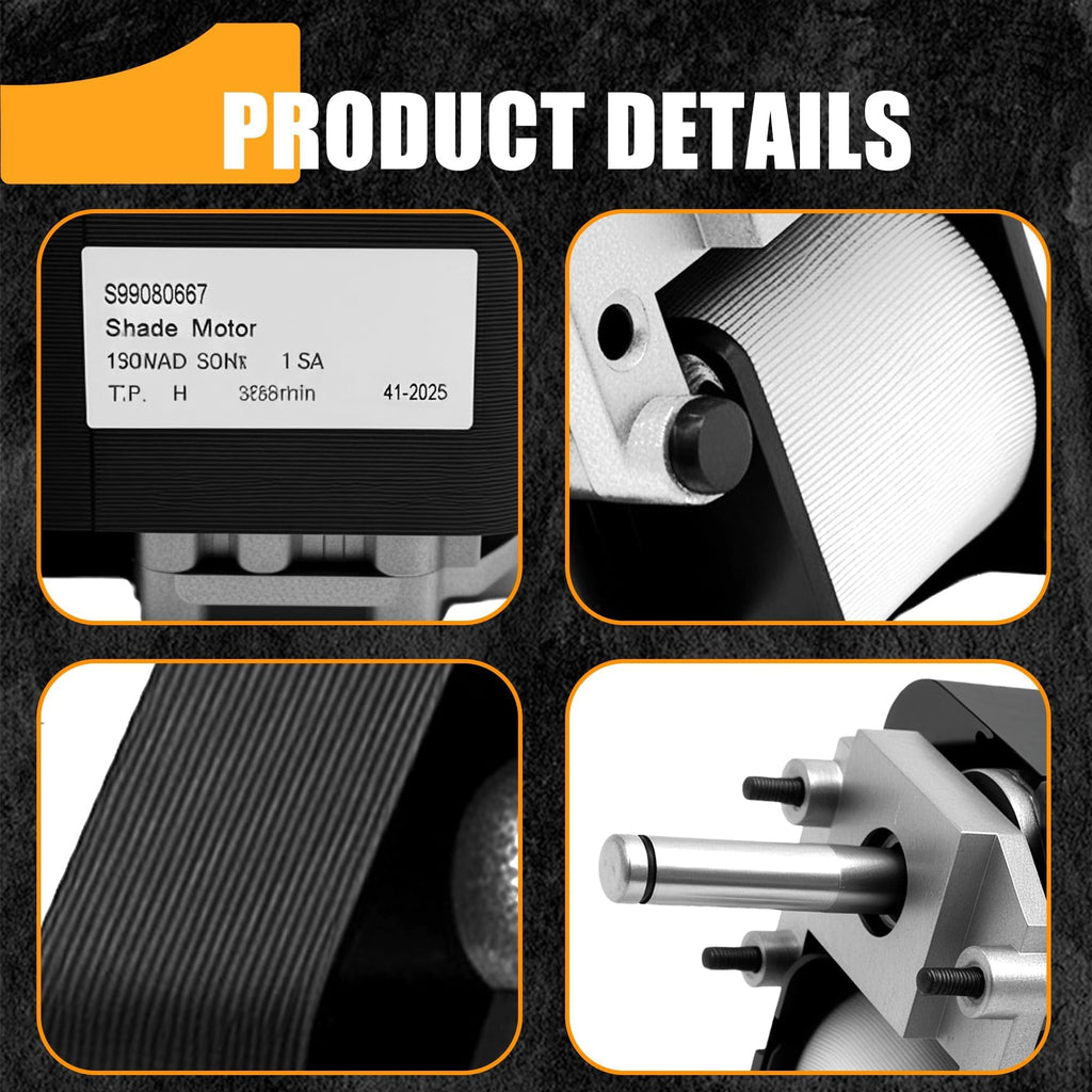 Vent Fan Motor 1.5A 120V 3000rpm E476