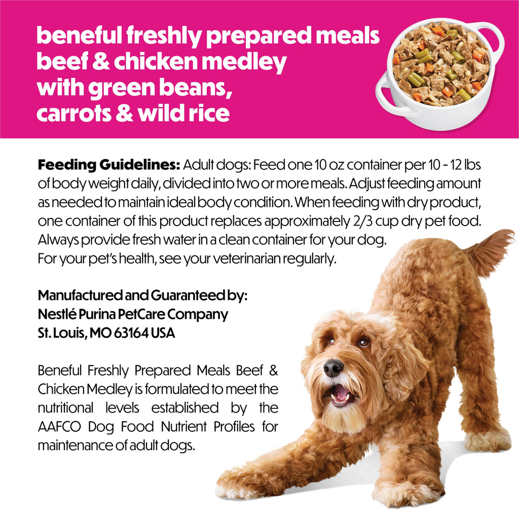 Beef & Chicken Dog Food 8 x 10 oz X506