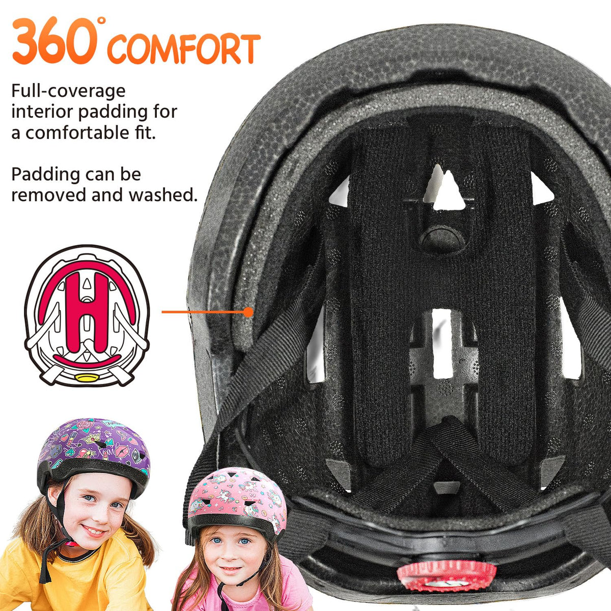Toddler Bike Helmet Y9673
