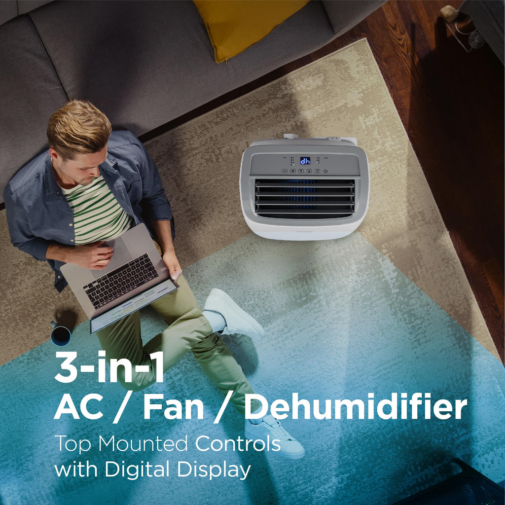Portable Air Conditioner, 10,000 BTU, White M326