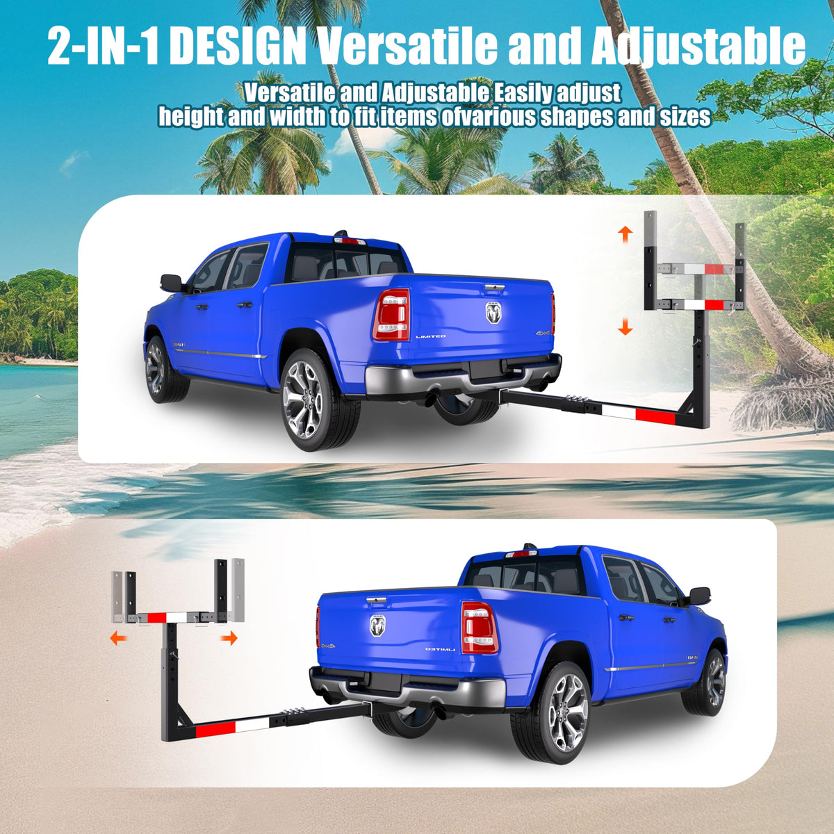 Truck Bed Extender Hitch Mount C536